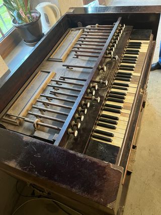 Armonio Francés Cottino 7 juegos con percusión