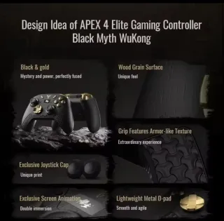Mando Flydigi APEX 4 Black Myth: Wukong