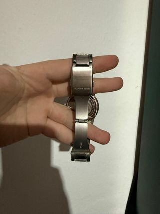 Reloj Mark Maddox Azul Plateado CORREA DETERIORADA