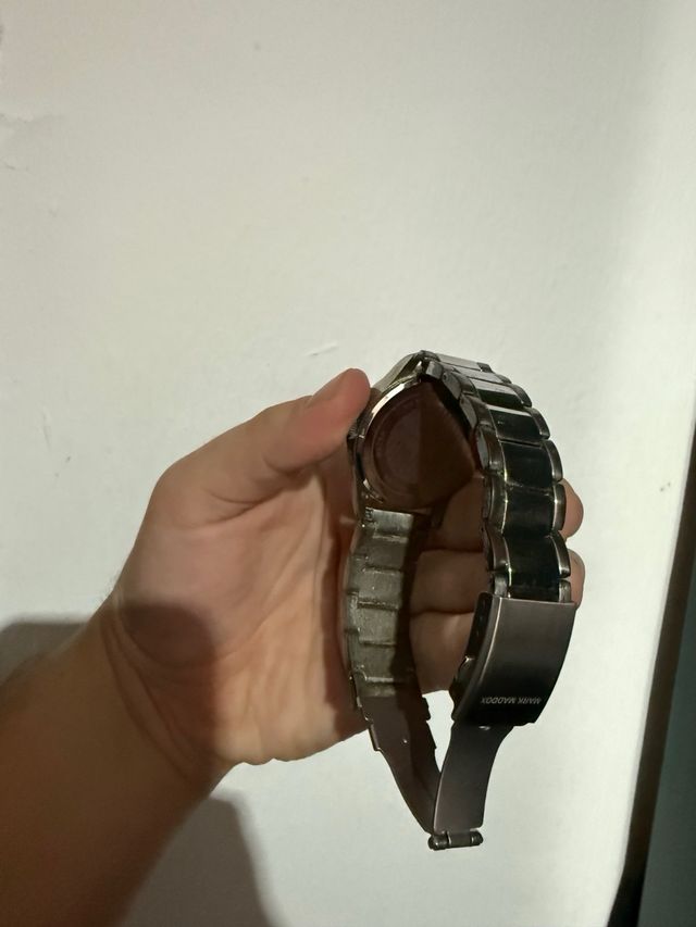 Reloj Mark Maddox Azul Plateado CORREA DETERIORADA