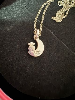 Collar Tous Plata oso y luna