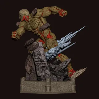 Figura Resina Titán Acorazado Reiner