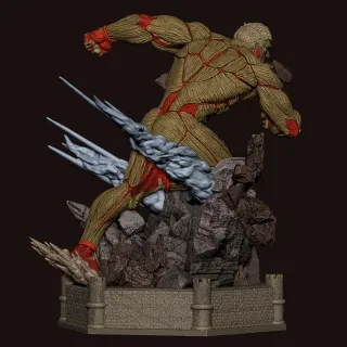 Figura Resina Titán Acorazado Reiner