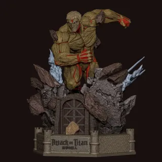 Figura Resina Titán Acorazado Reiner