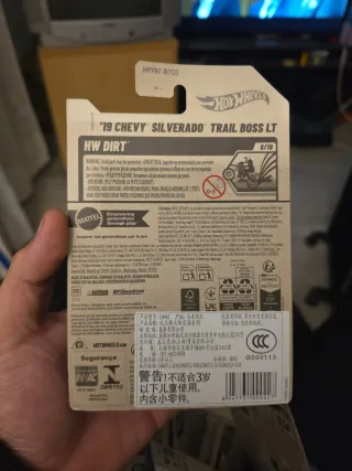 Hot Wheels '19 Chevy Silverado Trail Boss LT