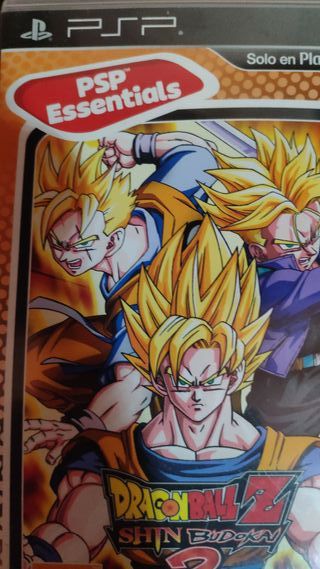 PSP Dragon Ball Z Shin Budokai 2 Essentials