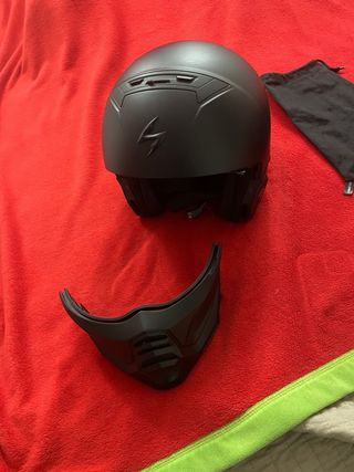 Casco Scorpion Exo-Combat Negro Mate