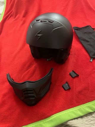 Casco Scorpion Exo-Combat Negro Mate