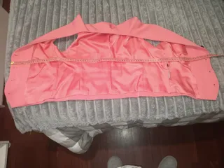 Chaleco rosa elegante