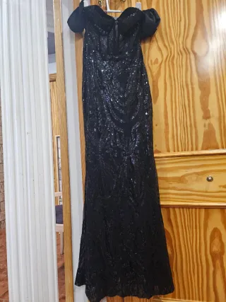 Vestido de fiesta lentejuelas Talla S