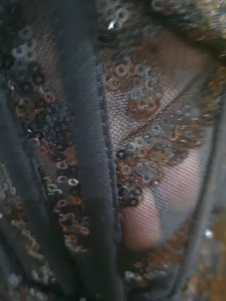 Vestido de fiesta lentejuelas Talla S