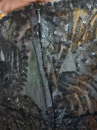 Vestido de fiesta lentejuelas Talla S