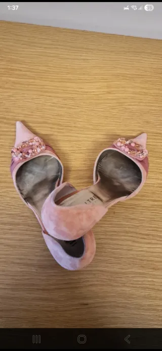 Zapatos de tacón ALTRE rosas De piel