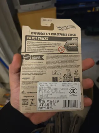 Hot Wheels 1978 Dodge Li'l Red Express Truck