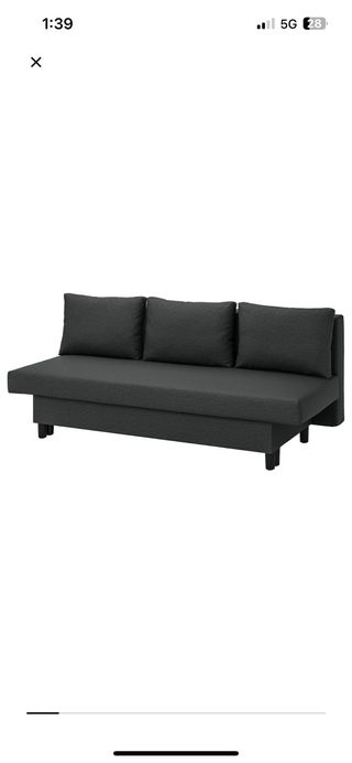 Sofá Cama Ikea Älvsdalen Gris