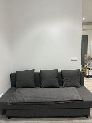 Sofá Cama Ikea Älvsdalen Gris
