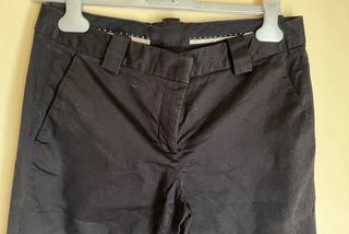 Pantalón negro fiesta acampanado