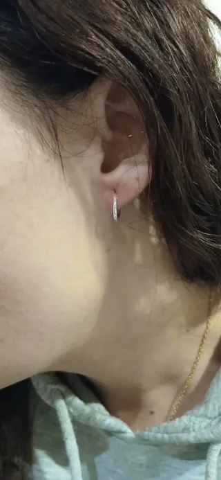 Pendientes Aro Plata de Ley