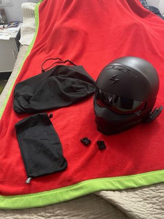 Casco Scorpion Exo-Combat Negro Mate