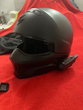 Casco Scorpion Exo-Combat Negro Mate