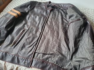 Cazadora SMOG cuero sintético MOTERA Chollo Vintag