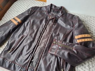 Cazadora SMOG cuero sintético MOTERA Chollo Vintag