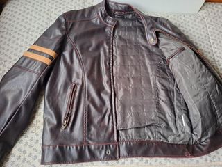 Cazadora SMOG cuero sintético MOTERA Chollo Vintag