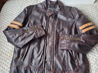 Cazadora SMOG cuero sintético MOTERA Chollo Vintag