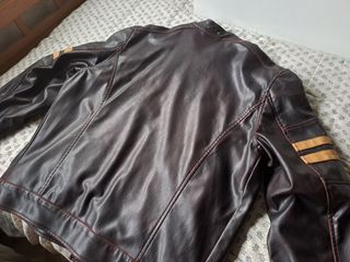 Cazadora SMOG cuero sintético MOTERA Chollo Vintag