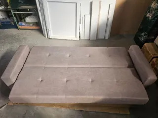 Sofá Cama Beige Nuevo