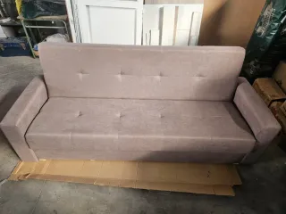 Sofá Cama Beige Nuevo