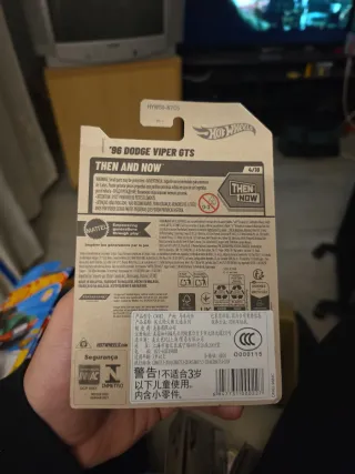 Hot Wheels '96 Dodge Viper GTS Azul