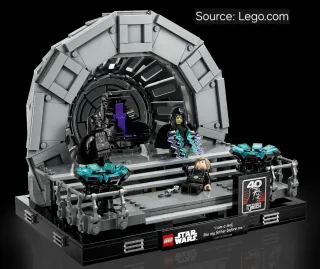 LEGO 75352 Emperor's Throne Room Diorama Star Wars