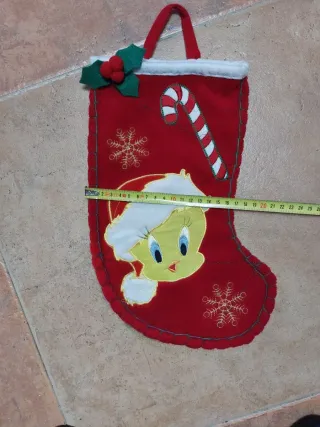 Calcetín Navideño Piolin- looney Tunes
