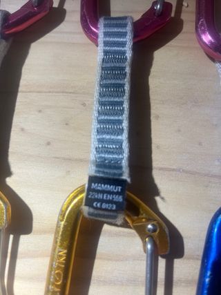 Cintas exprés escalada (3 uds)