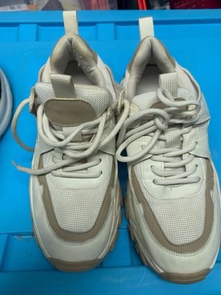Zapatillas CATWALK Beige/Blanco Talla 38