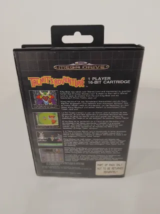 Jogo Sega Mega Drive Talmit's Adventure