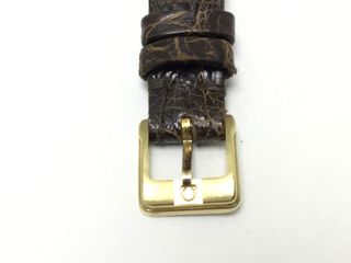 reloj pulsera señora omega de ville chapado