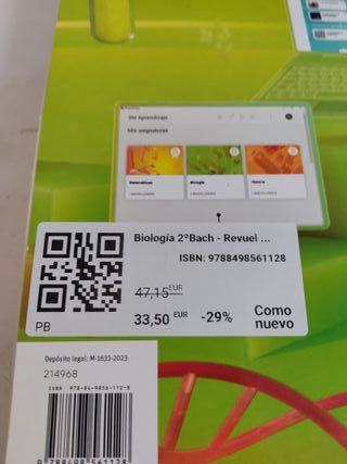 Biología 2ºBach - Revuela - 9788498561128