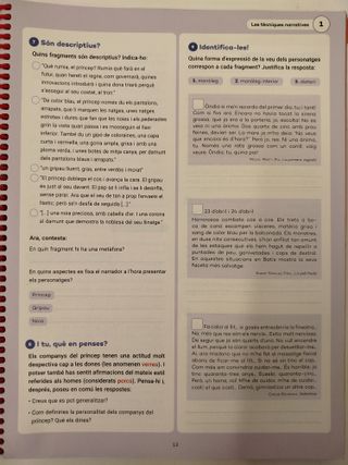 Llengua Catalana i Literatura 4t ESO - Seqüències - Dossie