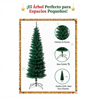 Árbol de Navidad Grande Verde 180CM  Nuevo