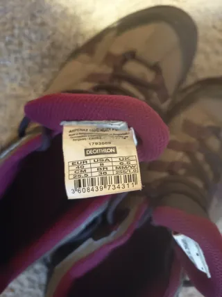 Botas de montaña Decathlon Talla 40
