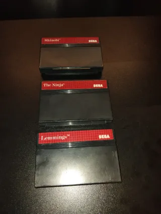 Jogos Sega Master System (3 Jogos)