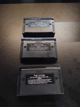 Jogos Sega Master System (3 Jogos)