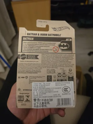 Hot Wheels Batman & Robin Batmobile