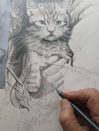 Dibujo a mano 50x70 cm