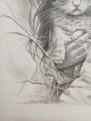 Dibujo a mano 50x70 cm