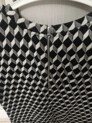 Mono corto estampado geométrico