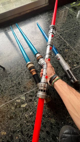 Sables de luz Star Wars (4 unidades)