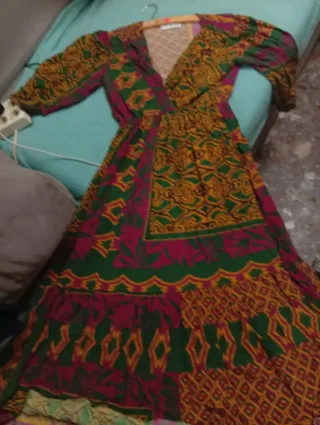 Dos vestidos largos estilo mexicano